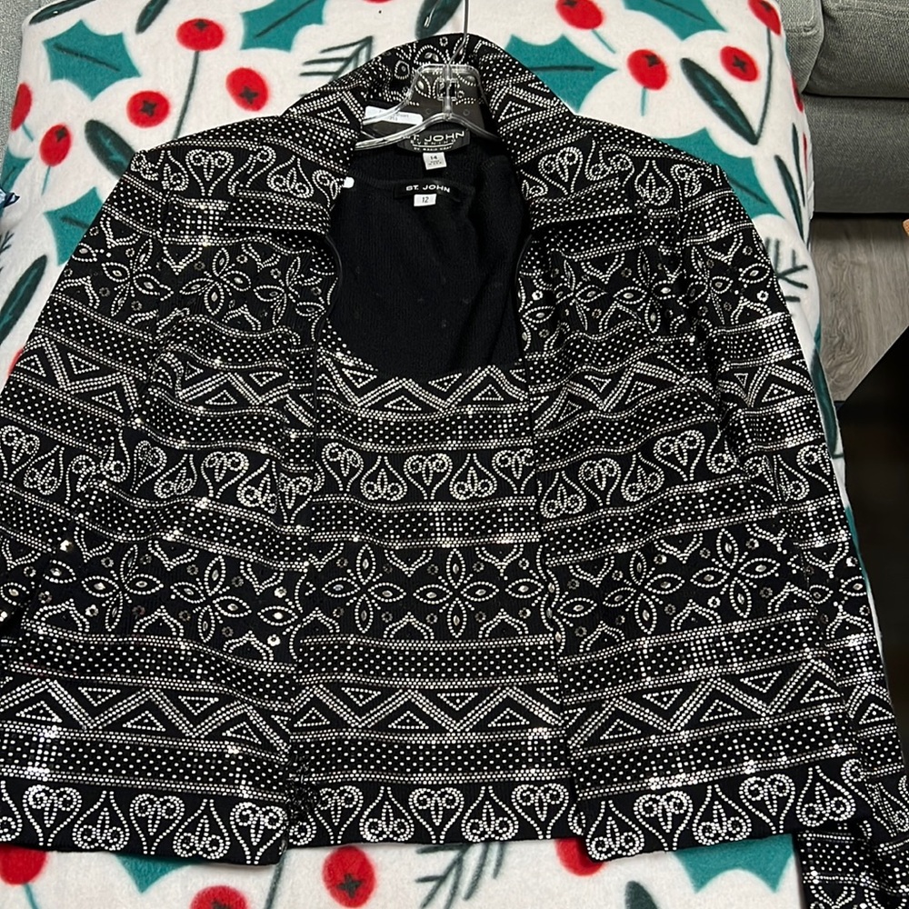 St. John’s shell and zip up jacket